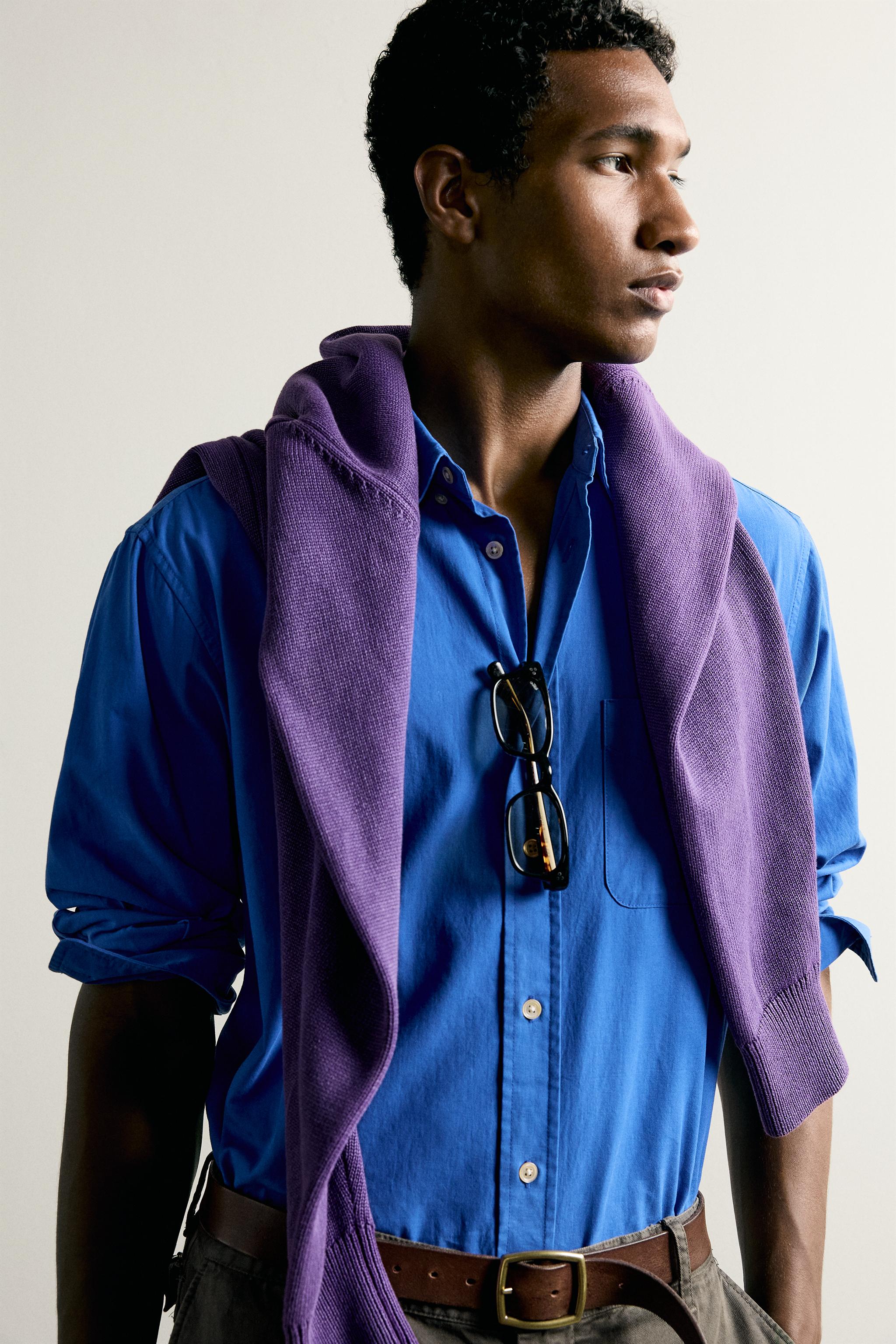 COTTON RELAXED FIT SHIRT